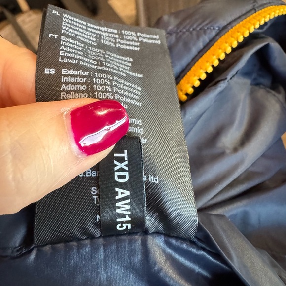 Barbour Kellen Navy Quilted Jacket for Men - Picture 16 of 16